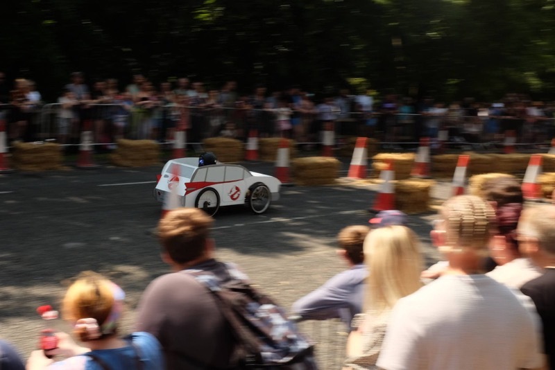 Other image for Podium finish as pupils take on soapbox race